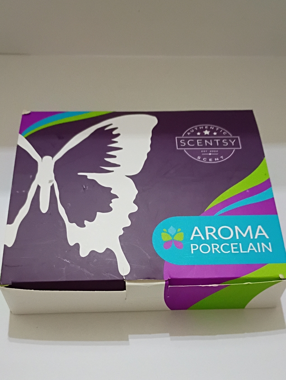 Scentsy Aroma porcelain tray Apple & Cinnamon